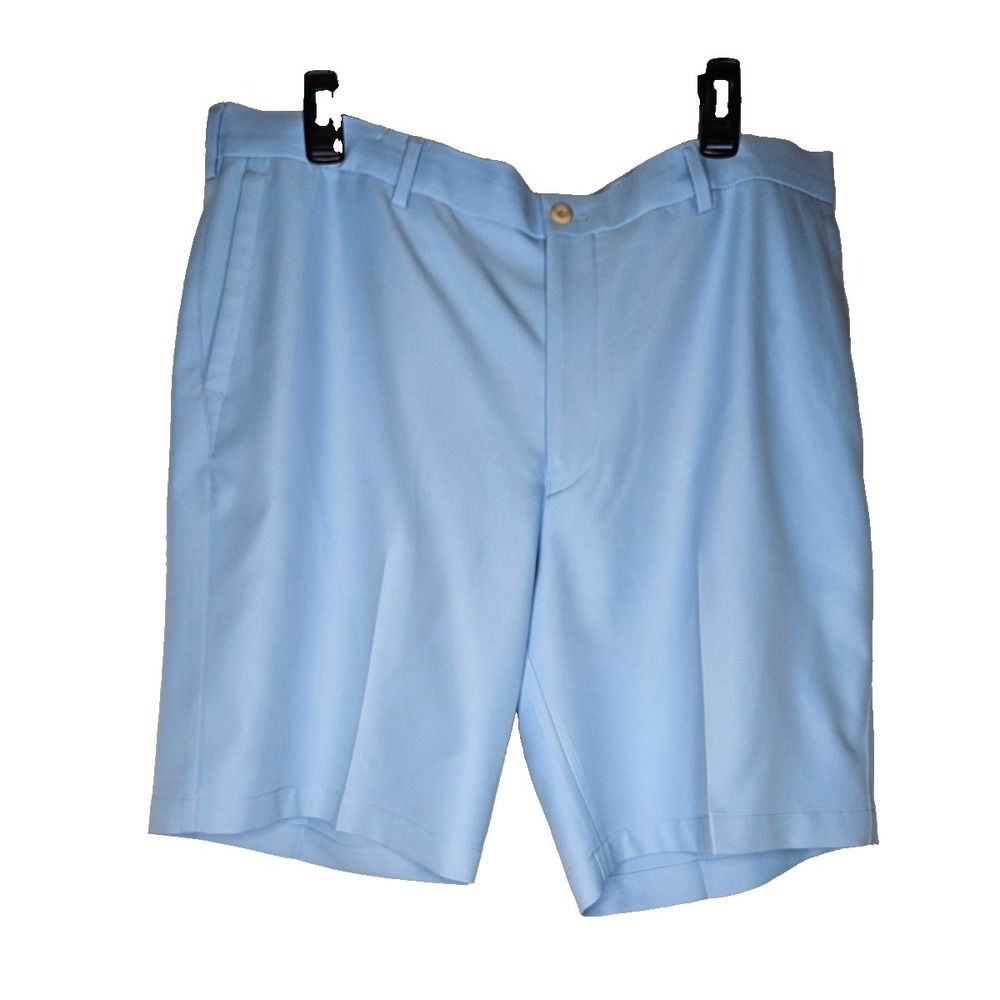 Peter Millar Golf Shorts Mens 38 Blue Performance Preppy Classic Casual